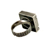 Square Lodalite Ring