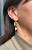 Short Floral Drop Earhangers