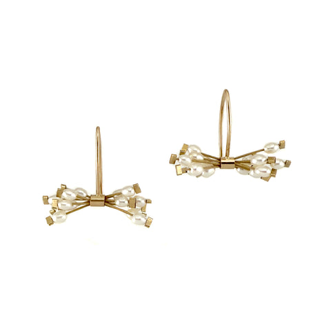Cluster Earrings, Pearls