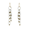 Long Mini Tears Chain Hooks, Labradorite