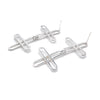 Double Plus Chain Earrings
