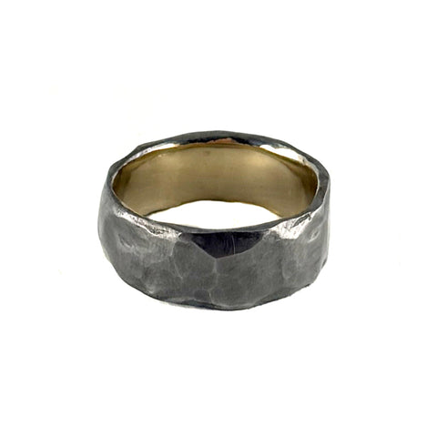 Gold Eroded Band