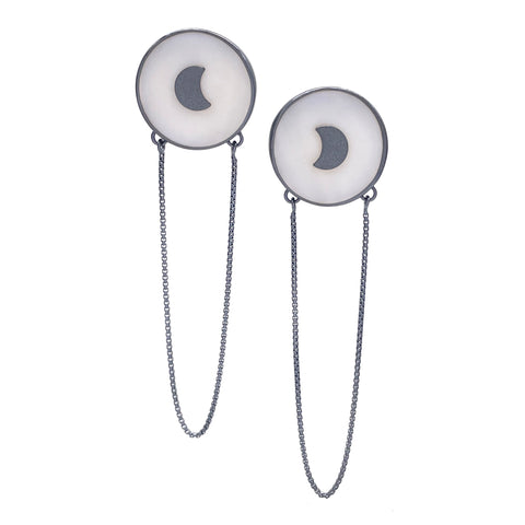 Mother & Moon Earrings