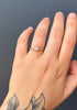 Horizontal Marquise Diamond Solitaire Ring