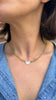Peridot Shield Necklace