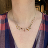 Vertigo Necklace, Mini, Tourmaline, Gold