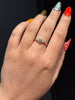 Salt and Pepper Hexagon Ring