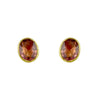 Pink Tourmaline Studs