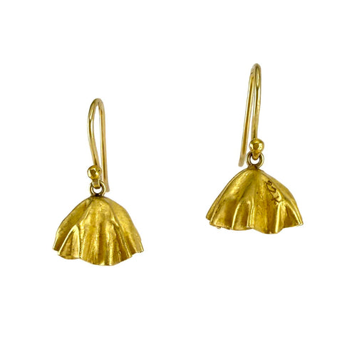 Crinkle Fold Earrings