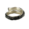 Nail Ring w/ Open Overlapped Ends