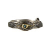 Italian Nail Ring w/ London Blue Topaz