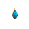 Turquoise and Bronze Charm