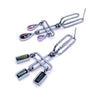 Mismatched Plus & Tourmaline Earrings