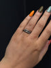 Nail Ring w/ Overlapped Ends