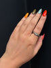 Nail Ring w/ Overlapped Ends