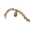 Link Bracelet with Diamond Charm