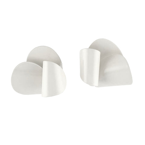 MAX Folded Studs, Medium, Cream