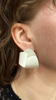 MAX Folded Studs, Medium, Cream