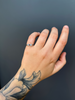 Star Pinky Signet, Sapphire