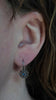 Single Disc Encrusted Earrings