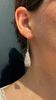 Ranunculus Teardrop Dangle Earrings