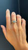 Chrysanthemum and Yellow Rose Cut Diamond Ring