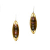 Tourmaline Orbit Disc Earrings