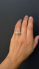 River Stone Signet Ring