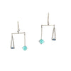 Two Stone Balance Earrings