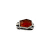Wrap Ring with Hessonite Garnet