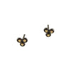 Three Dots Gold and Silver Studs
