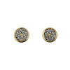 Tiny Gold Chrysanthemum Studs