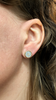 Tiny Gold Chrysanthemum Studs