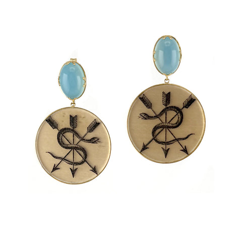 Deadly in Love Earrings