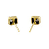 Emerald Cut Diamond Studs