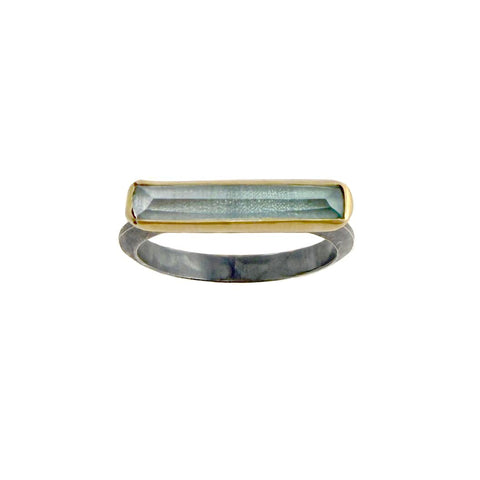 Tourmaline Bar Ring