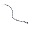 Link Bracelet, Oxidized Silver