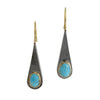 Turquoise Teardrop Earrings
