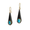 Turquoise Teardrop Earrings