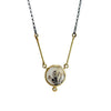 Round Dendritic Agate Necklace