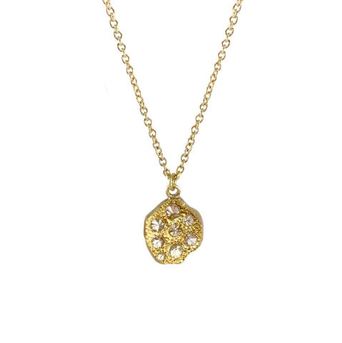 Concave Gold Pendant