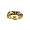 Black Diamond and Gold Band