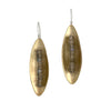 Labradorite Orbit Disc Earrings