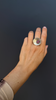 Pink Sapphire Cup Ring