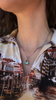 Amazonite Prong Necklace