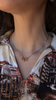 Three Stone Cluster Pendant