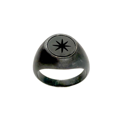 Onyx Signet Ring