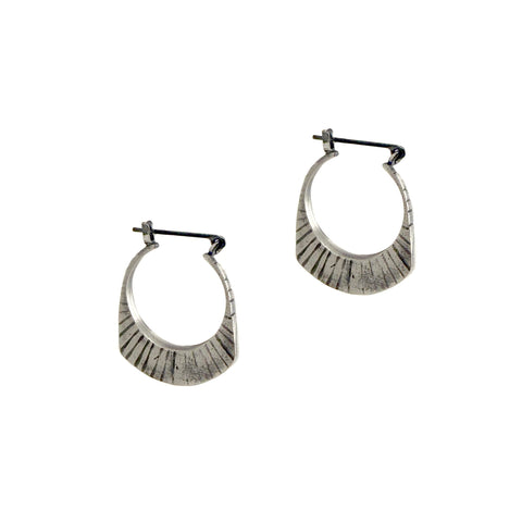 Rise Hoops, Silver