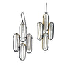 Bimetal Pearl Chandelier