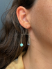 Two Stone Balance Earrings